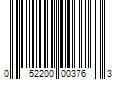 Barcode Image for UPC code 052200003763