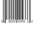 Barcode Image for UPC code 052200004333