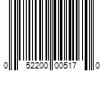 Barcode Image for UPC code 052200005170