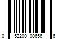 Barcode Image for UPC code 052200006566