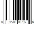 Barcode Image for UPC code 052200007358