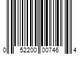 Barcode Image for UPC code 052200007464