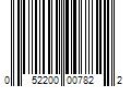 Barcode Image for UPC code 052200007822