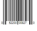 Barcode Image for UPC code 052200008270