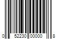 Barcode Image for UPC code 052230000008