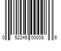 Barcode Image for UPC code 052245000086