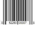 Barcode Image for UPC code 052260000078