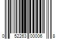 Barcode Image for UPC code 052263000068