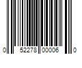 Barcode Image for UPC code 052278000060