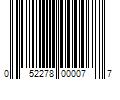 Barcode Image for UPC code 052278000077