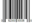 Barcode Image for UPC code 052300000358