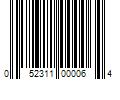 Barcode Image for UPC code 052311000064