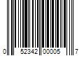 Barcode Image for UPC code 052342000057