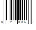 Barcode Image for UPC code 052370000067