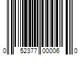 Barcode Image for UPC code 052377000060