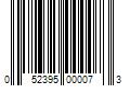 Barcode Image for UPC code 052395000073