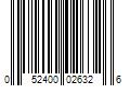 Barcode Image for UPC code 052400026326