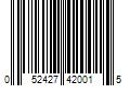 Barcode Image for UPC code 052427420015