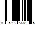 Barcode Image for UPC code 052427433015