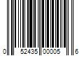 Barcode Image for UPC code 052435000056