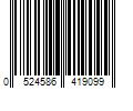 Barcode Image for UPC code 0524586419099