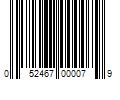 Barcode Image for UPC code 052467000079