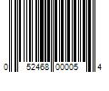 Barcode Image for UPC code 052468000054