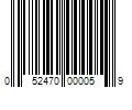 Barcode Image for UPC code 052470000059