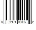 Barcode Image for UPC code 052474000352