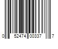 Barcode Image for UPC code 052474003377