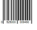 Barcode Image for UPC code 0525000009490