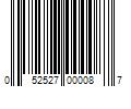 Barcode Image for UPC code 052527000087