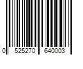 Barcode Image for UPC code 05252706400096