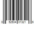 Barcode Image for UPC code 052534013216