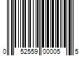 Barcode Image for UPC code 052559000055