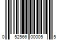 Barcode Image for UPC code 052566000055