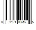 Barcode Image for UPC code 052574006155