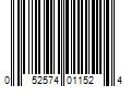 Barcode Image for UPC code 052574011524