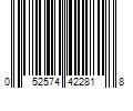 Barcode Image for UPC code 052574422818