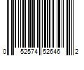 Barcode Image for UPC code 052574526462