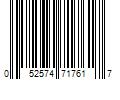 Barcode Image for UPC code 052574717617