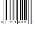 Barcode Image for UPC code 052574800937