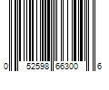 Barcode Image for UPC code 052598663006