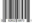 Barcode Image for UPC code 052602085701