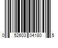 Barcode Image for UPC code 052603041805