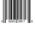 Barcode Image for UPC code 052603056175