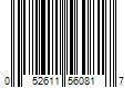 Barcode Image for UPC code 052611560817