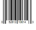 Barcode Image for UPC code 052613106143