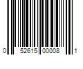 Barcode Image for UPC code 052615000081