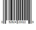 Barcode Image for UPC code 052624200229